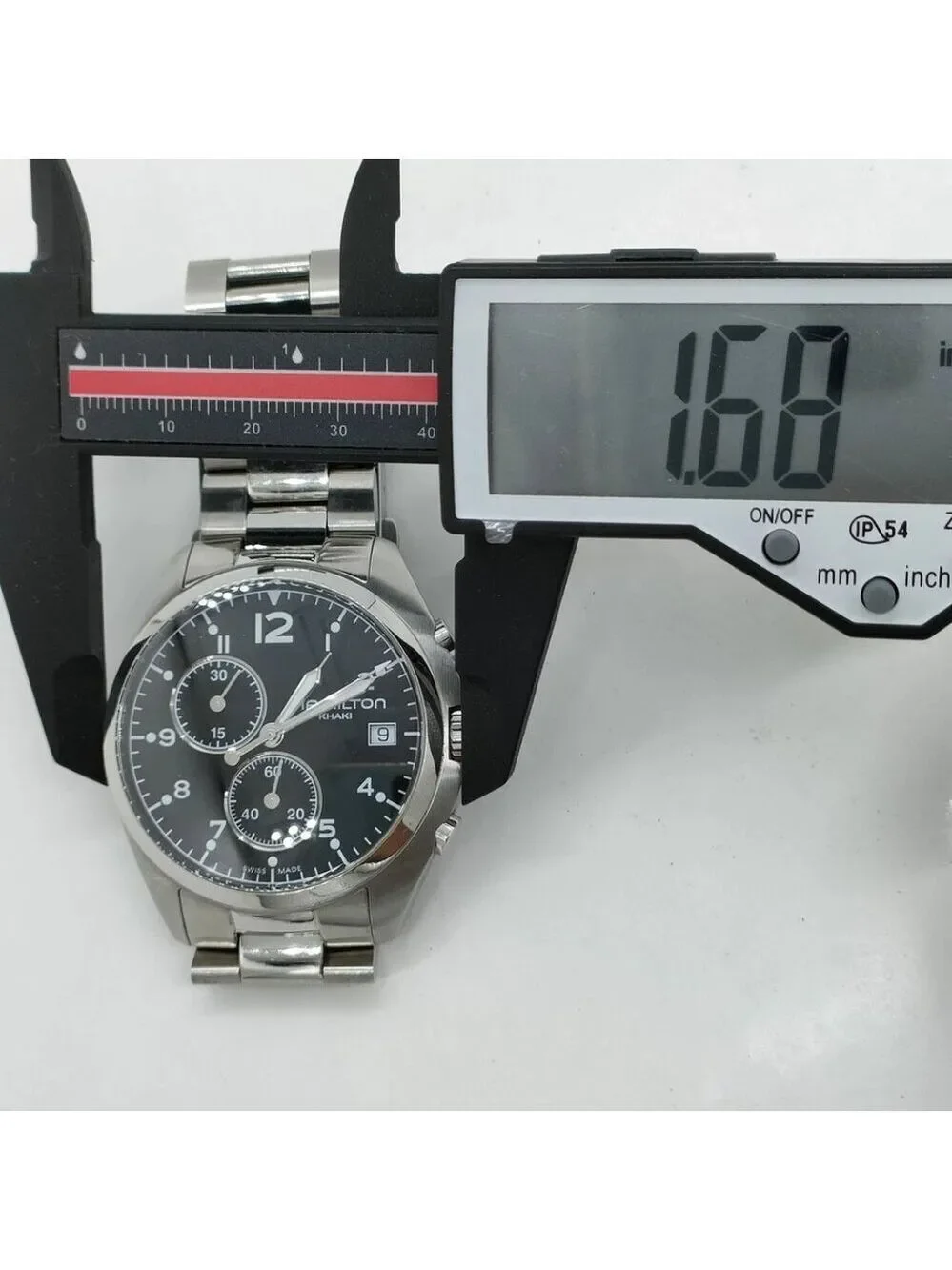 Hamilton Watch 42mm Men's Black X Silver 400-052125